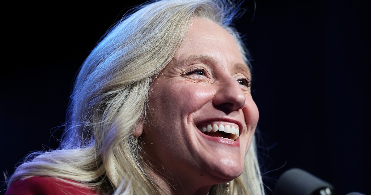 Democrat Abigail Spanberger set to become Virginia's first female governor