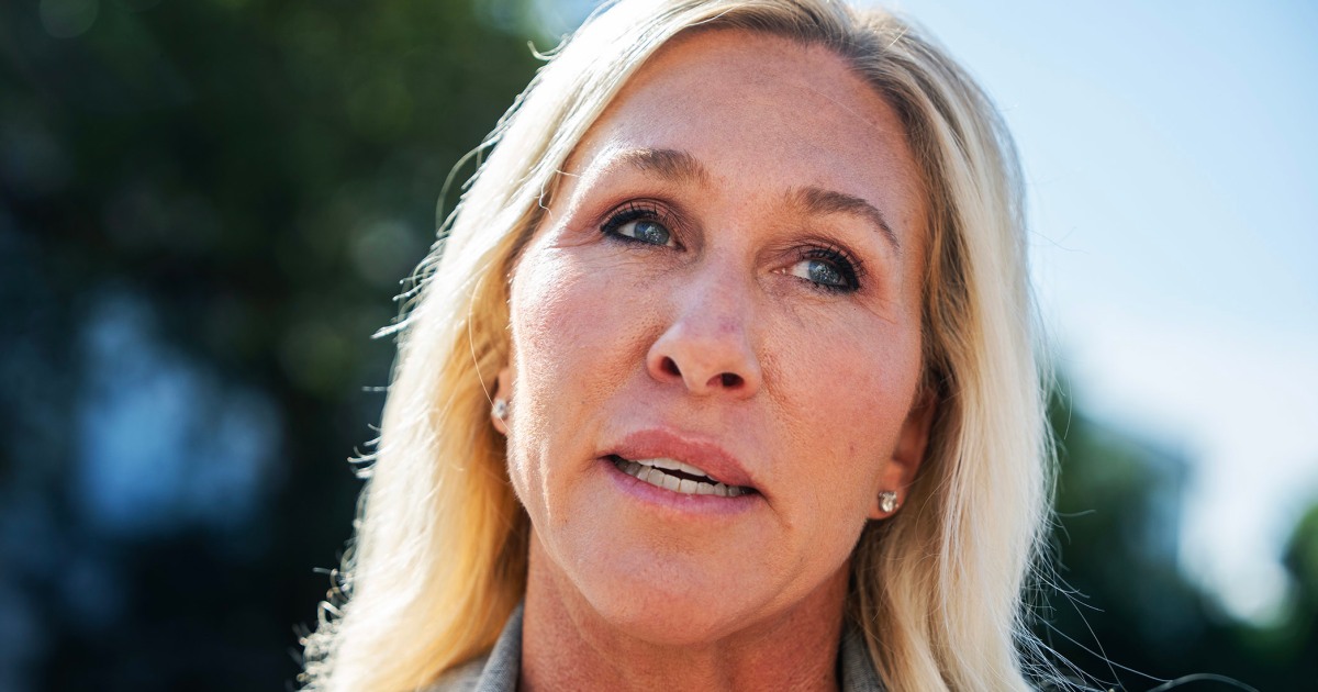 Marjorie Taylor Greene says it’s 'an embarrassment' that the GOP-led House isn't in session