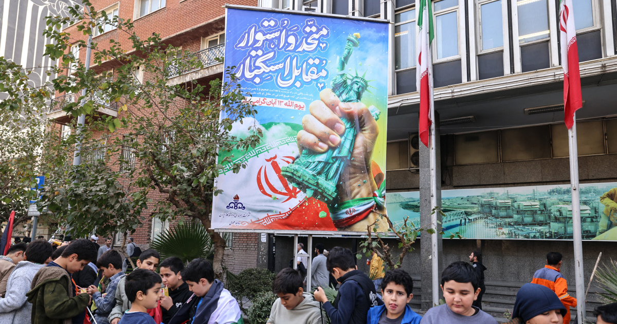 Iranians commemorate anniversary of 1979 U.S. embassy takeover at time of tensions