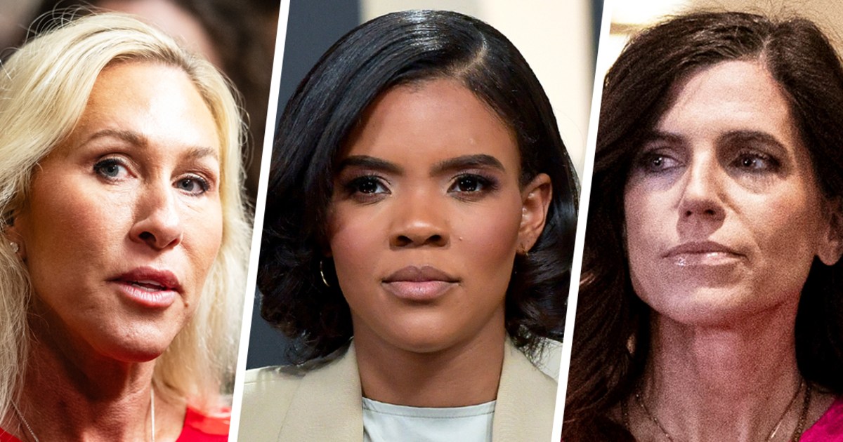 
                            Marjorie Taylor Greene, Nancy Mace launch scathing attacks on MAGA masculinity