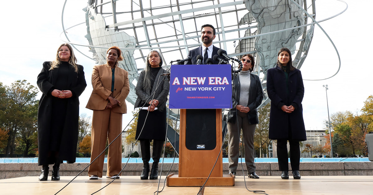 
                            Zohran Mamdani’s all-female transition team features familiar names