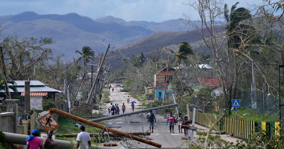 Big countries make it harder for us Jamaicans to survive big storms