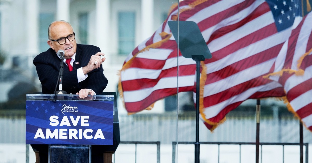 Trump Pardons Rudy Giuliani And Others Involved In Bid To Overturn 2020 Election, Attorney Says