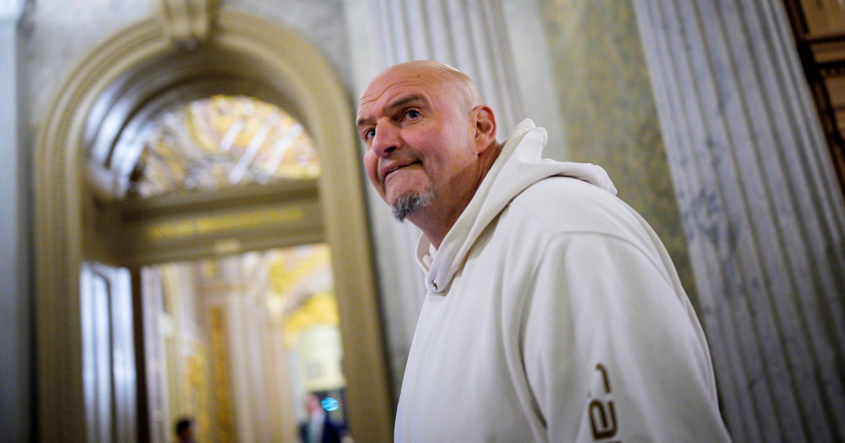 Sen. John Fetterman hospitalized with 'minor injuries' after fall related to heart issue