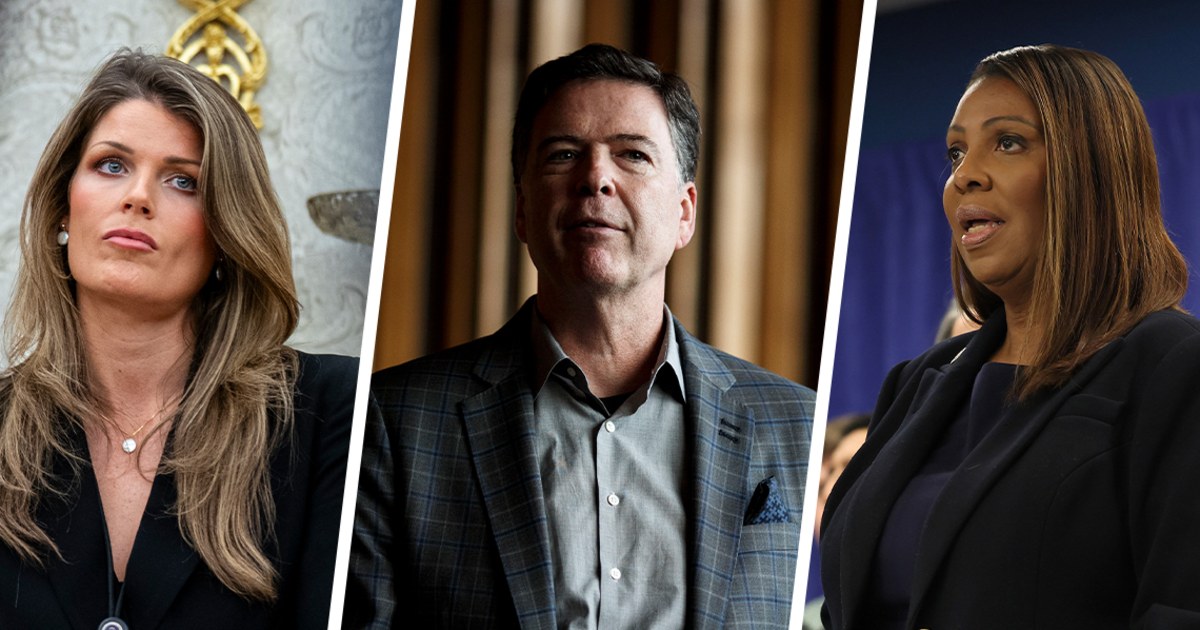 Comey, James Seek Dismissal of Criminal Cases Brought by Trump-Appointed Prosecutor