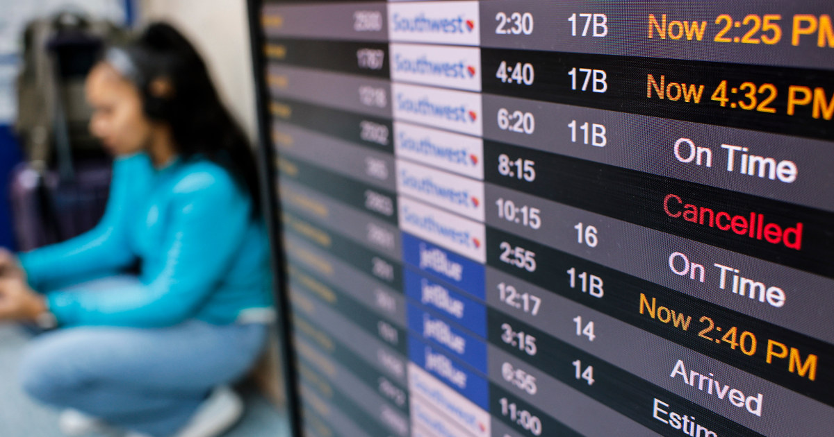 Trump Administration Ditches Biden Plan To Compensate Travelers For Airline Delays