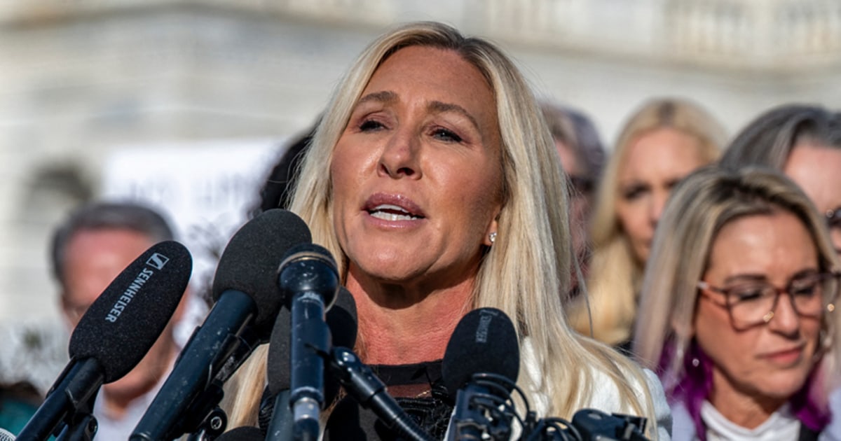 Marjorie Taylor Greene Says Trump's Handling Of Epstein Files Is 'destructive' To Maga Movement
