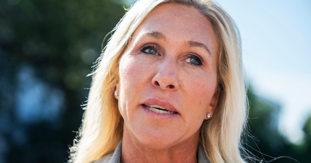 Marjorie Taylor Greene knocks Trump for not specializing in home points