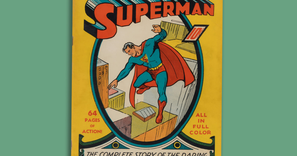 'superman' Comic Found In Attic Sells For $9 Million, Breaking All-time Record