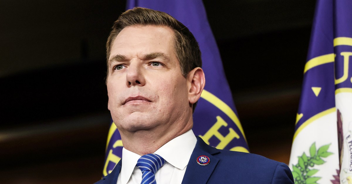 Democratic Rep. Eric Swalwell sues Trump official over mortgage fraud accusations