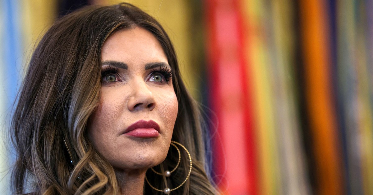 Kristi Noem calls for new travel ban after National Guard shooting