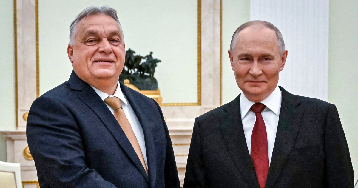 Hungary's Orbán seeks more Russian oil and gas at Kremlin talks with Putin