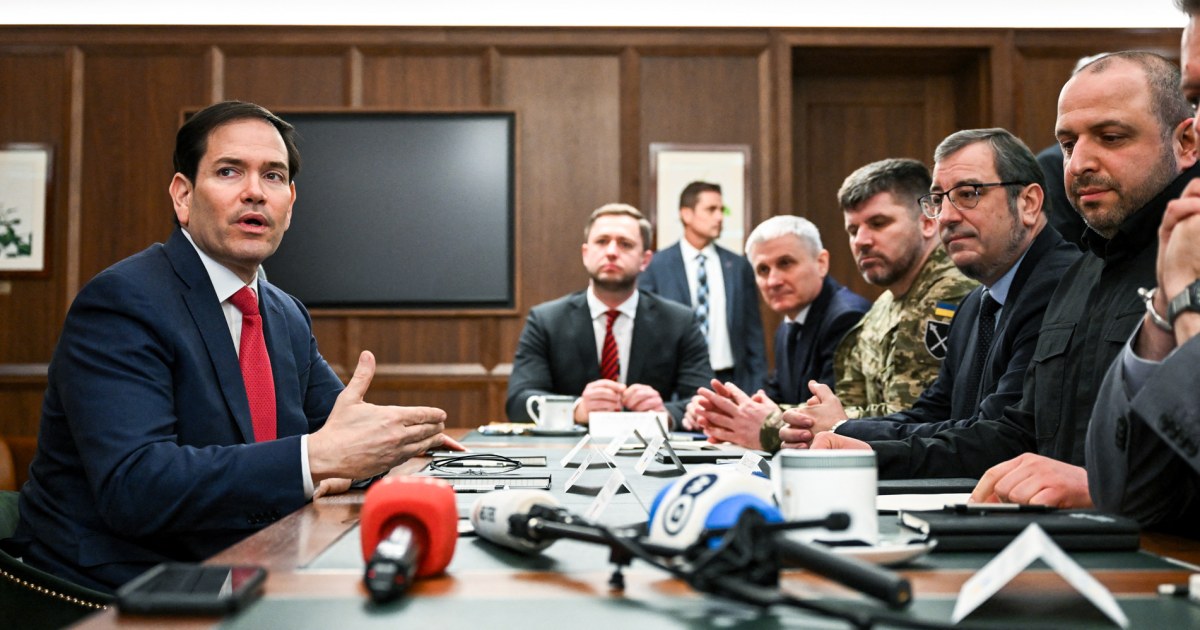 U.S. and Ukrainian officials hold 'very productive' meeting in Florida