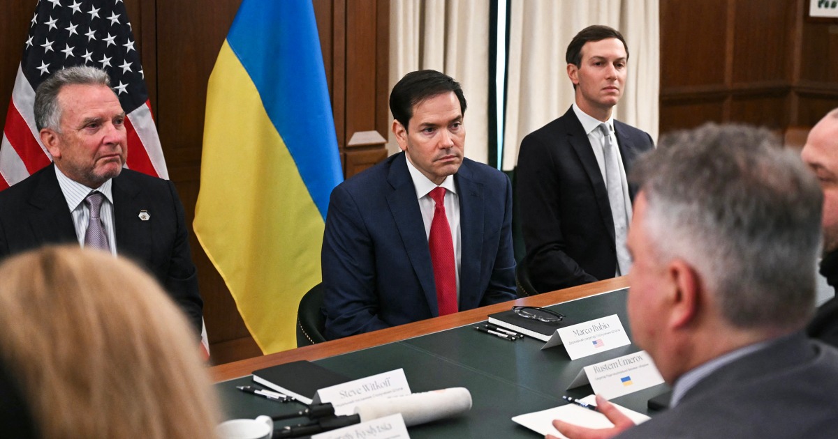 Trump's peace push heads to Moscow after 'very productive' U.S.-Ukraine talks