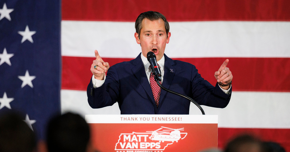 Republican Matt Van Epps holds deep-red House district in Tennessee special election
