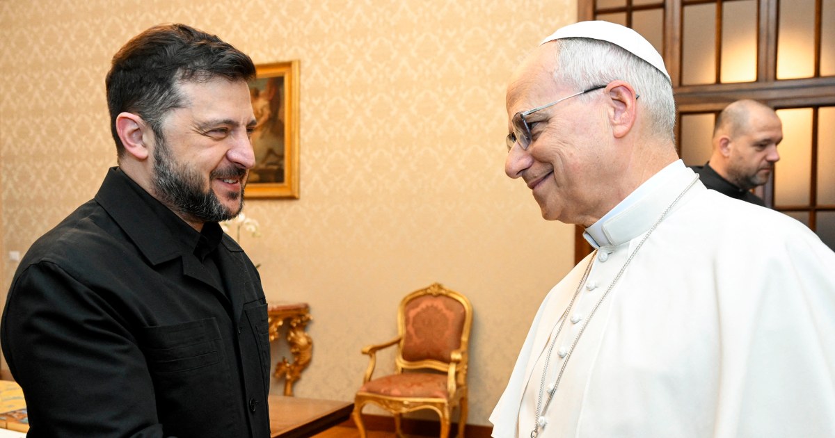 Zelenskyy meets with Pope as Ukraine prepares to send updated peace proposals to U.S.
