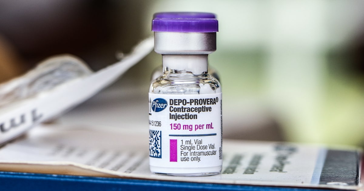 The Food and Drug Administration approved on Friday a label change for Pfizer's birth control shot Depo-Provera that warns patients of the risk of meningioma, a tumor in the lining of the brain.