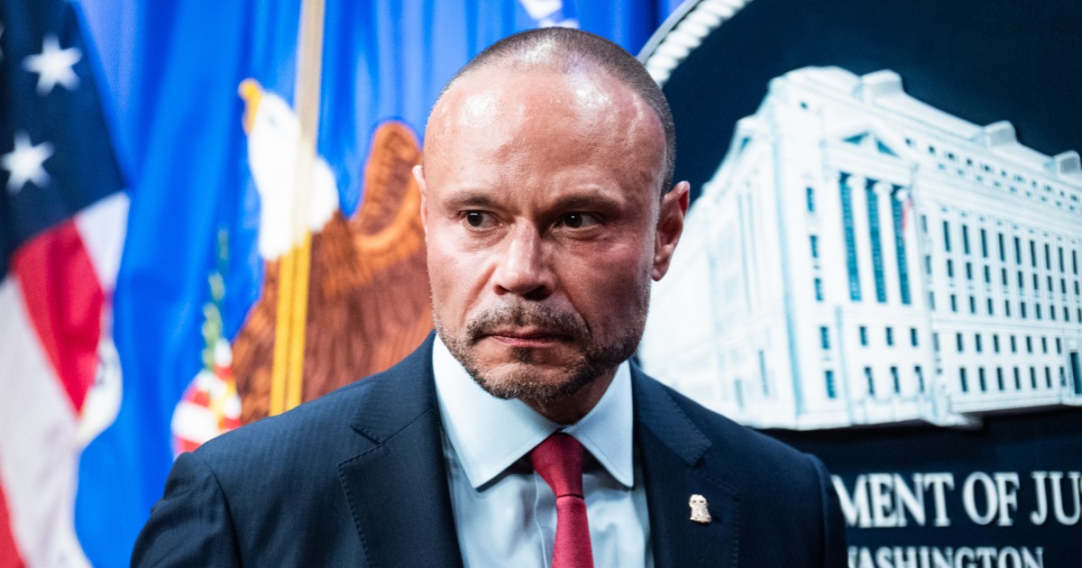 FBI Deputy Director Dan Bongino says he will step down in January