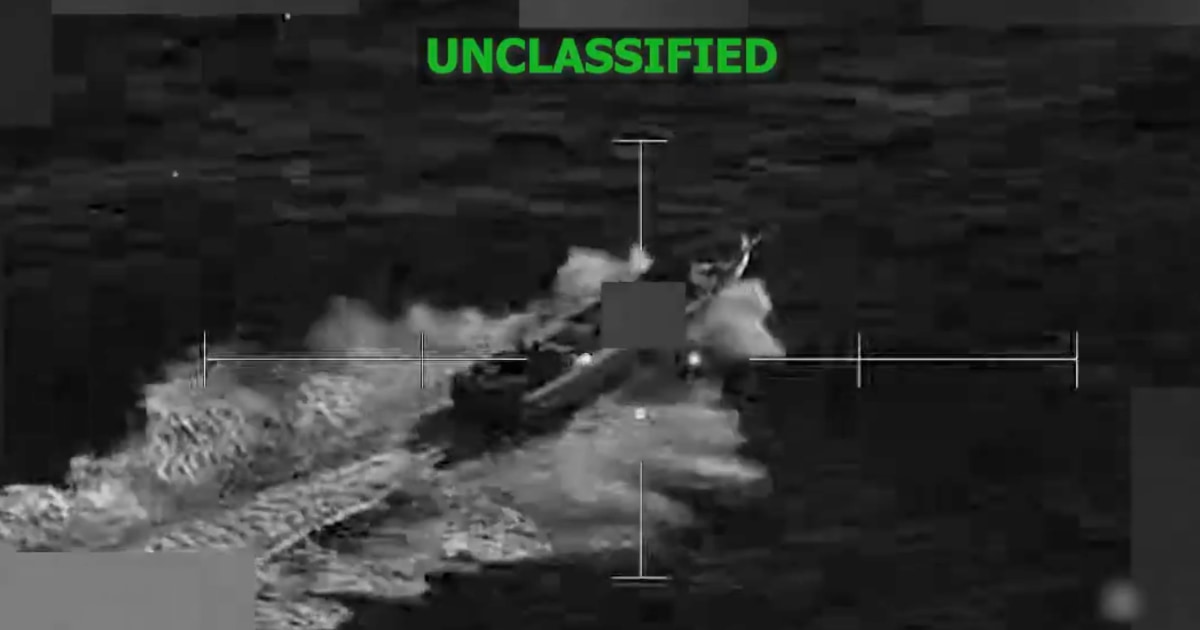 U.S. military announces another strike on suspected drug boat that killed 4