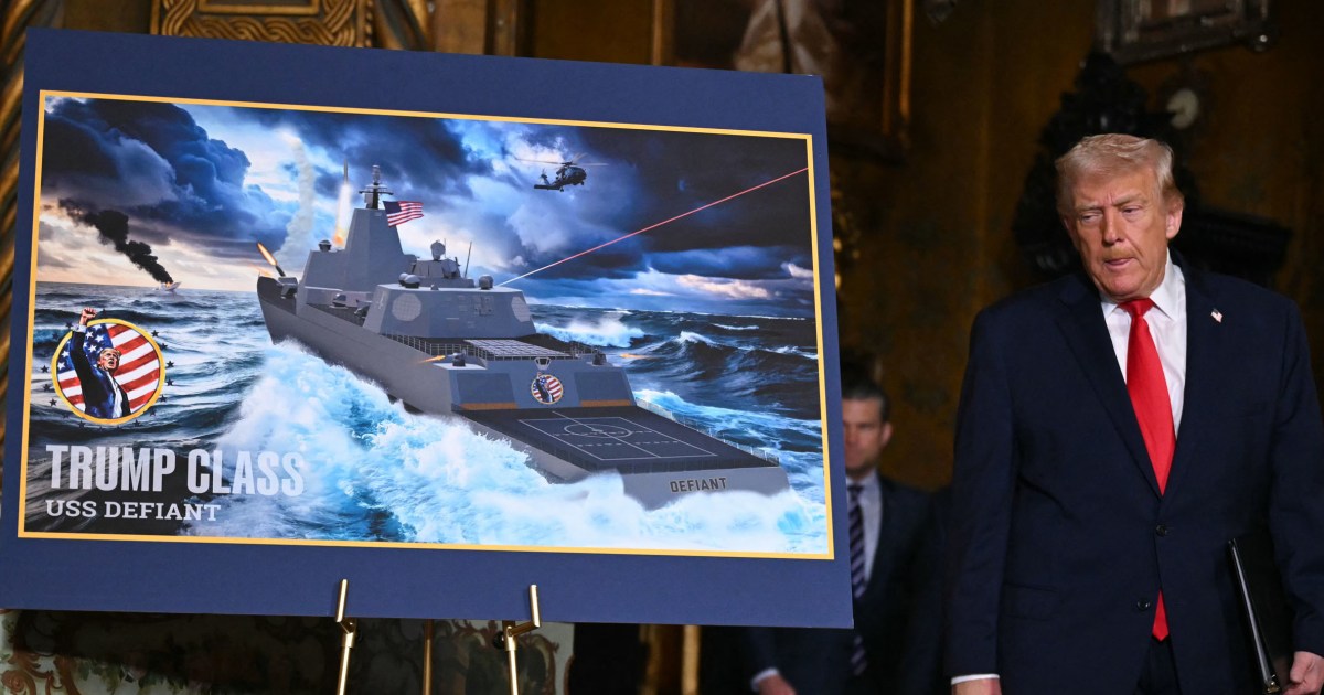 President Donald Trump’s name is being attached to a new class of U.S. battleships that will have nuclear capabilities