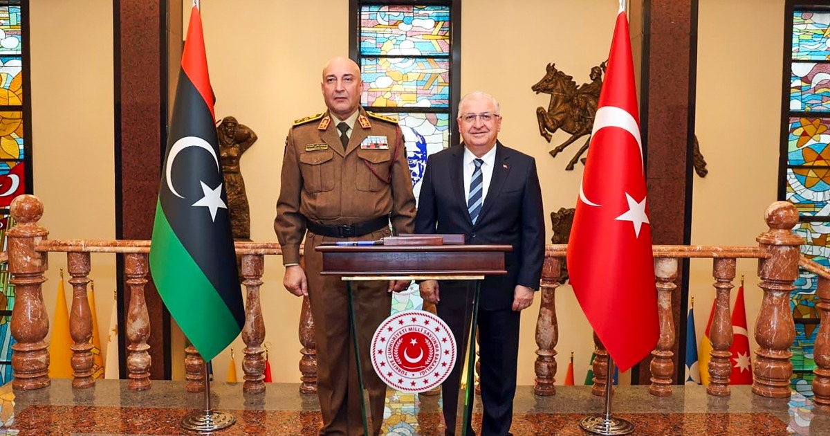 Libya's military chief and 4 others are killed in a plane crash after takeoff from Turkey