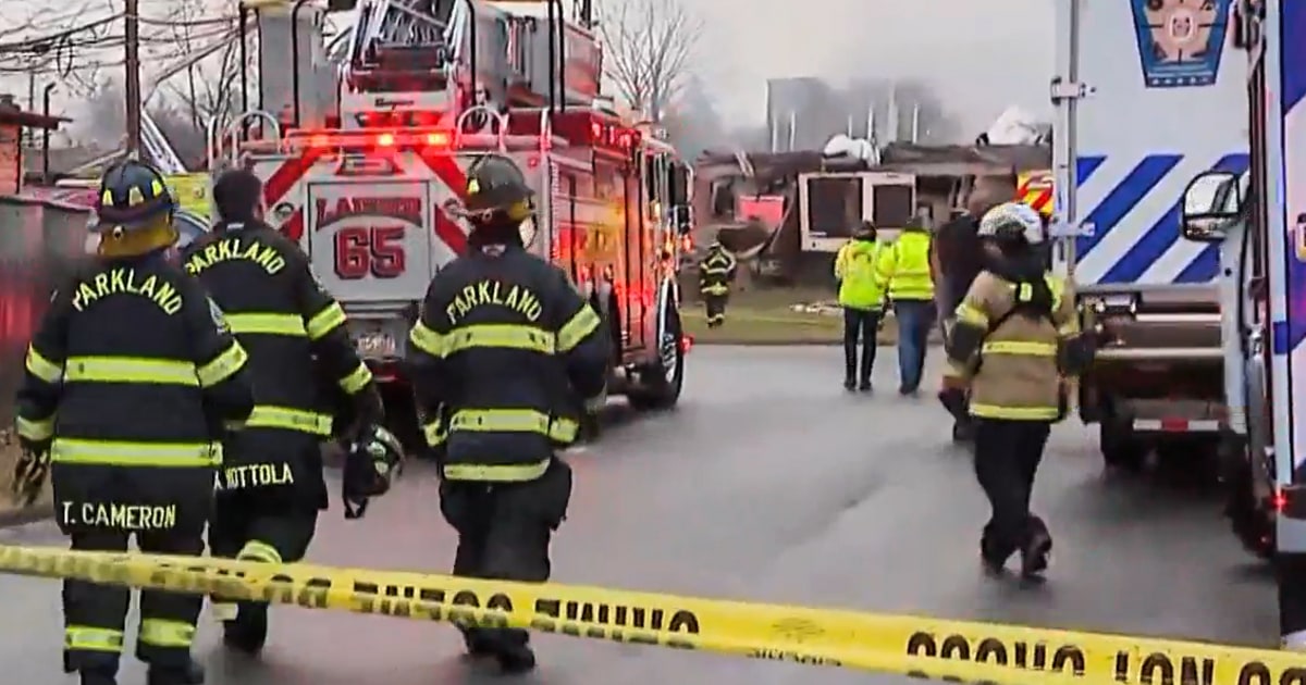 Emergency crews rush to a Pennsylvania nursing home following explosion