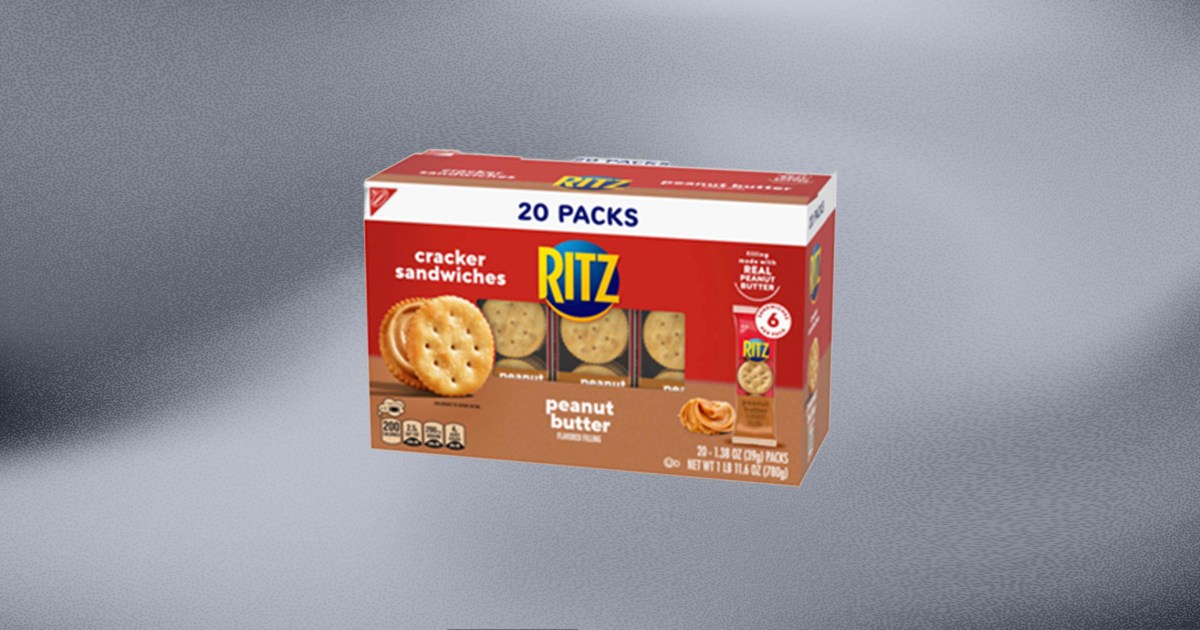 Ritz Crackers sandwiches recalled in 8 states due to undeclared life-threatening allergen