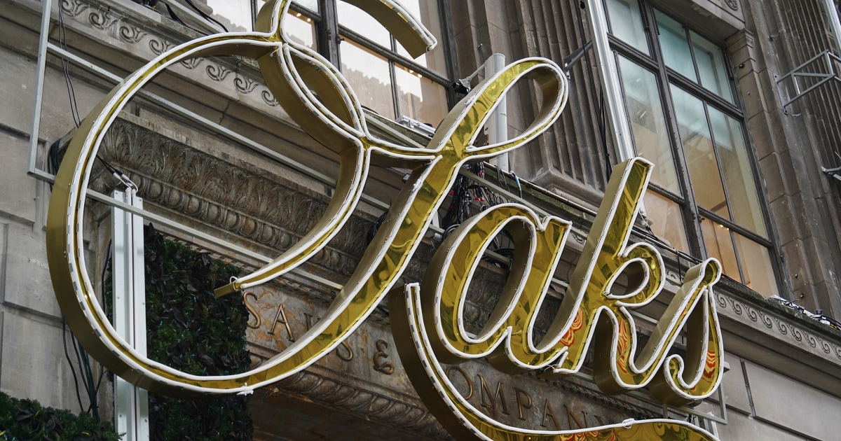 nbcnews.com - Why Saks collapsed while the rest of luxury retail is growing