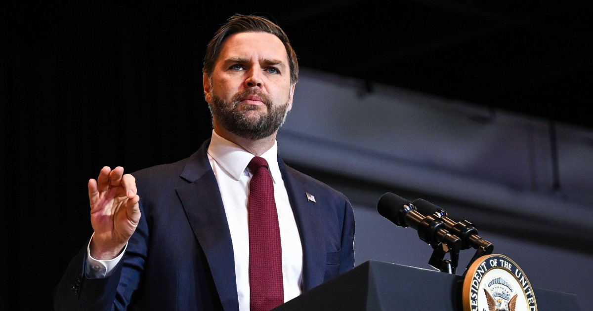 Vance told NBC News that "of course" law enforcement has made mistakes, but it's up to local officials to cooperate with the Trump administration in order to reduce them.