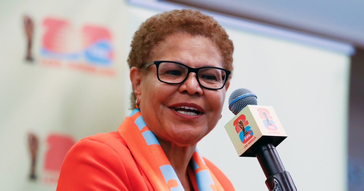 LA Mayor says World Cup visitors welcome, urges White House to echo message