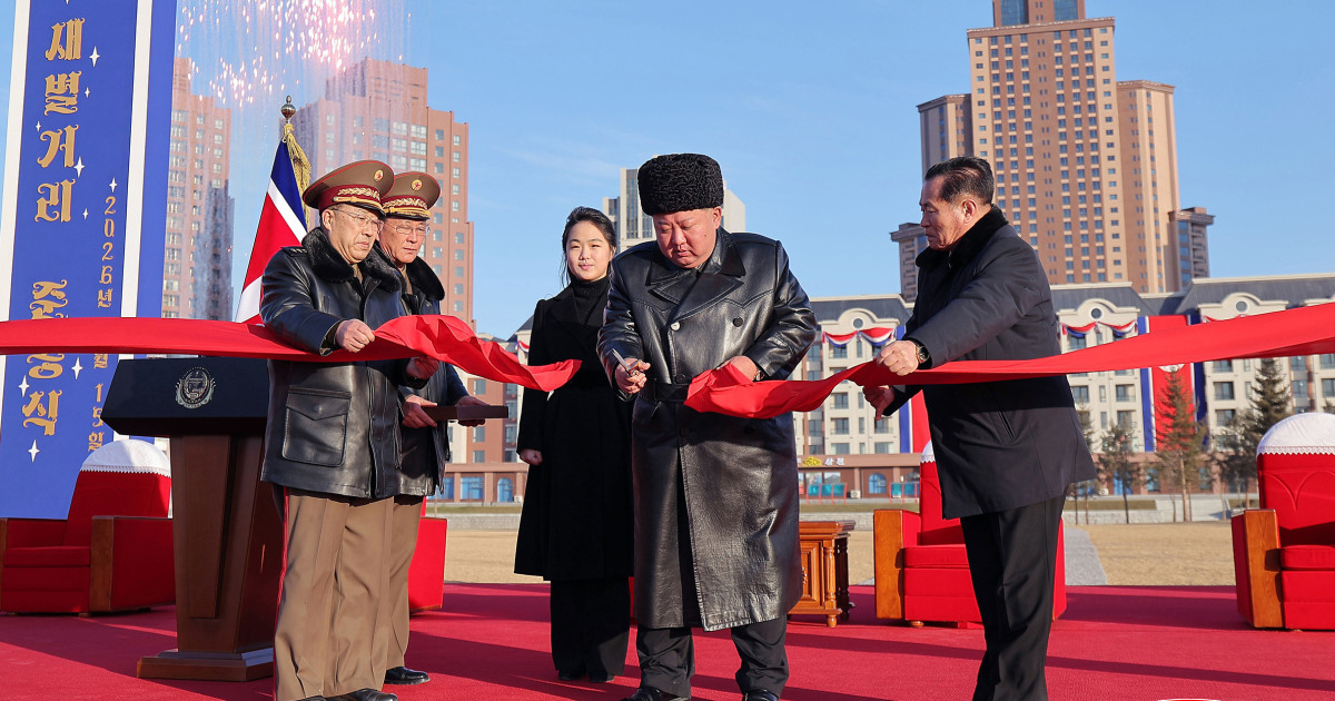 North Korea opens a housing district for families of its soldiers killed in Russia-Ukraine war