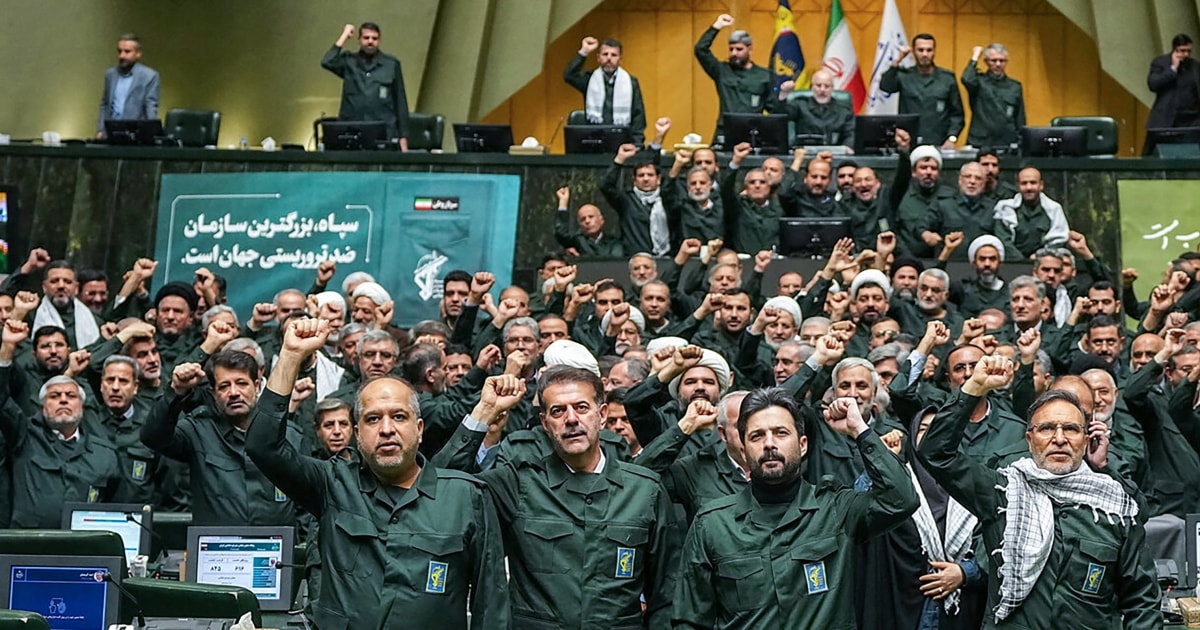 Iran says it now considers European militaries to be terrorist groups