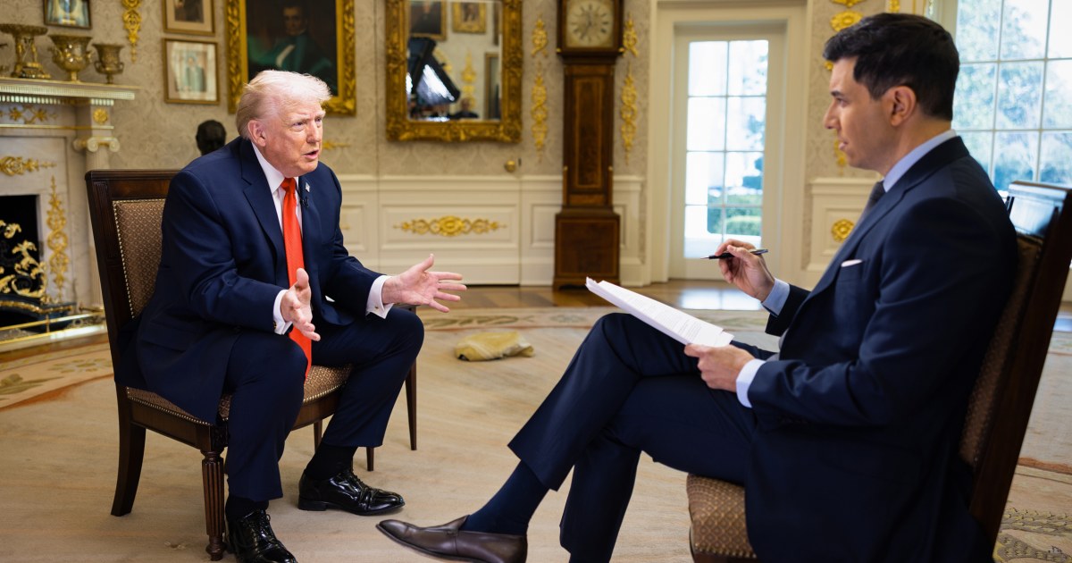 Fact-checking Trump's interview with NBC News