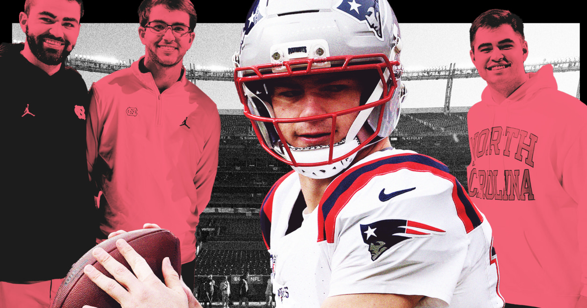 The key to Super Bowl quarterback Drake Maye's success? Being a little brother