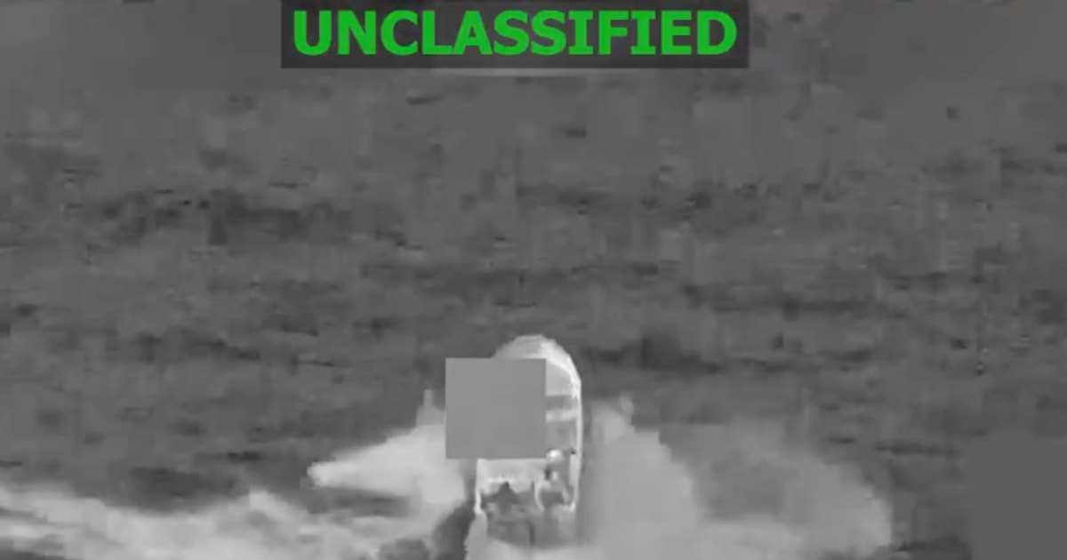 U.S. strikes another alleged drug boat, killing 2 'narco-terrorists'