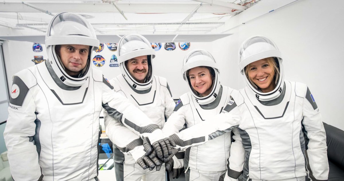 Four astronauts launch to space station after prior crew's early departure