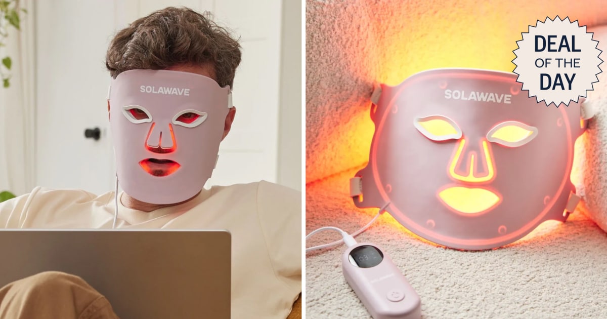 Solawave’s most advanced red light mask just got a major price cut