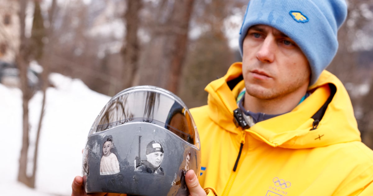 Ukrainian athlete seeking to honor killed countrymen loses appeal to compete at Olympics