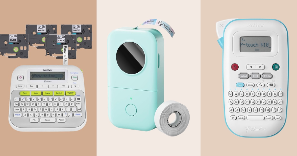 These label makers will make you feel like the most organized person on the planet