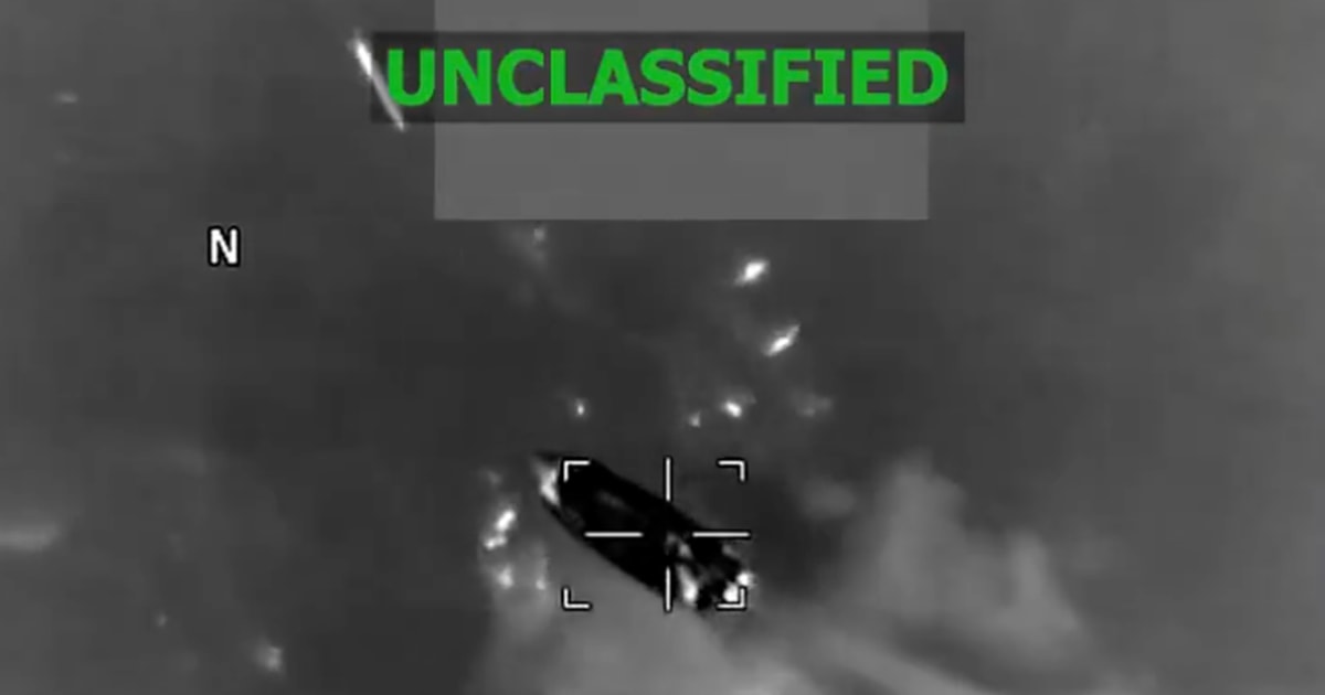 U.S. strikes alleged drug boat in Caribbean, killing three