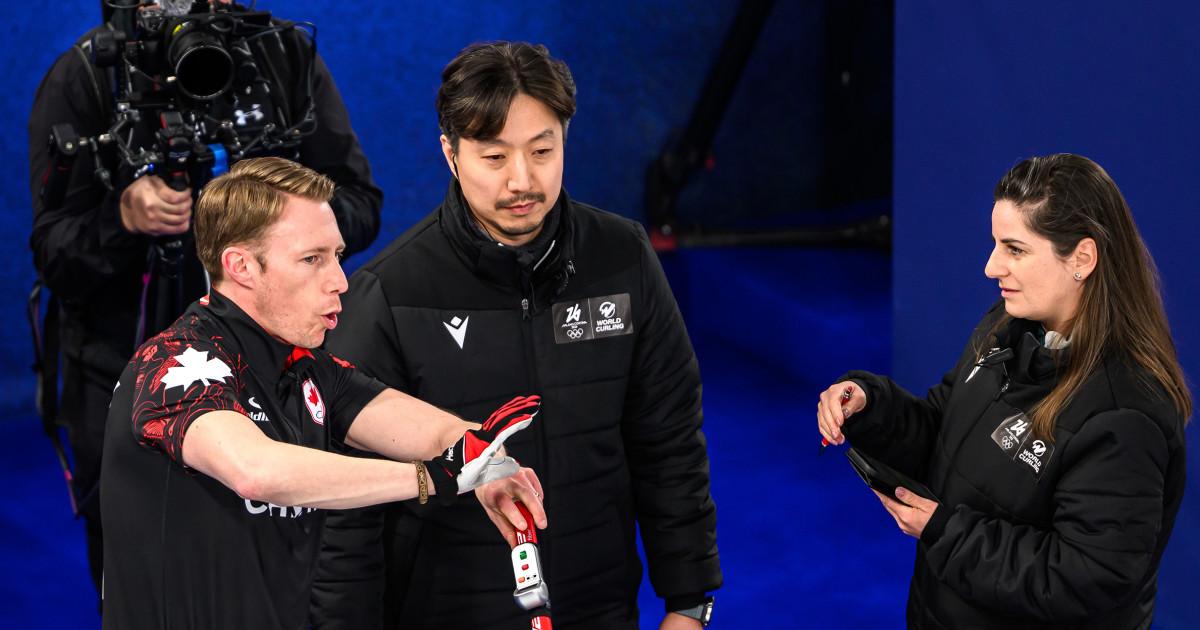 Canada and Sweden's curling teams hurl swears at each other after a cheating accusation