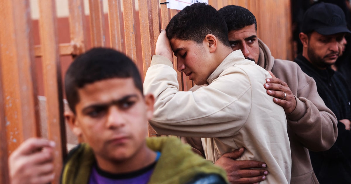 Israeli airstrikes kill 9 in Gaza, including tent camp, Palestinian officials say