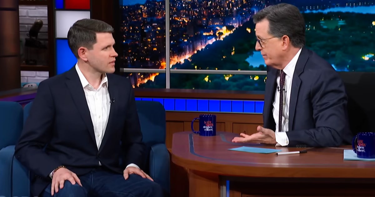 Stephen Colbert says CBS didn't air Rep. James Talarico interview out of fear of FCC
