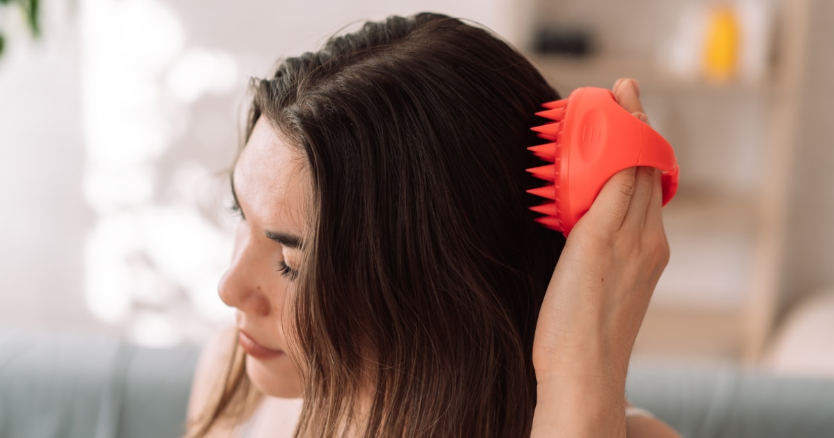 Can scalp massagers actually help with hair growth? Experts weigh in - NBC News
