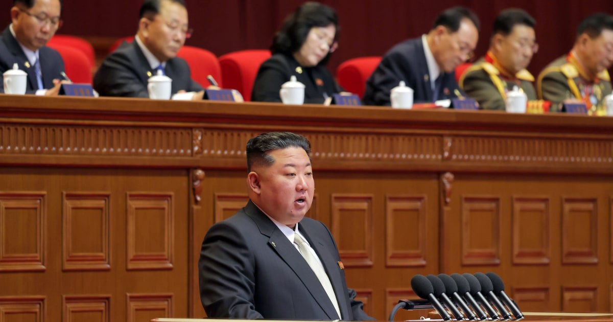 Kim Jong Un lauds North Korea's economy and regional standing as major party meeting opens