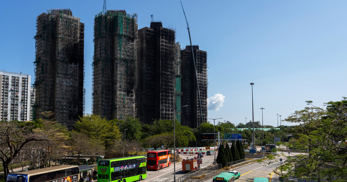 Hong Kong government offers to buy apartments devastated in deadly high-rise fire