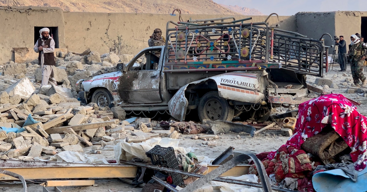 Pakistan says it struck militant hideouts along Afghan border after surge in deadly attacks