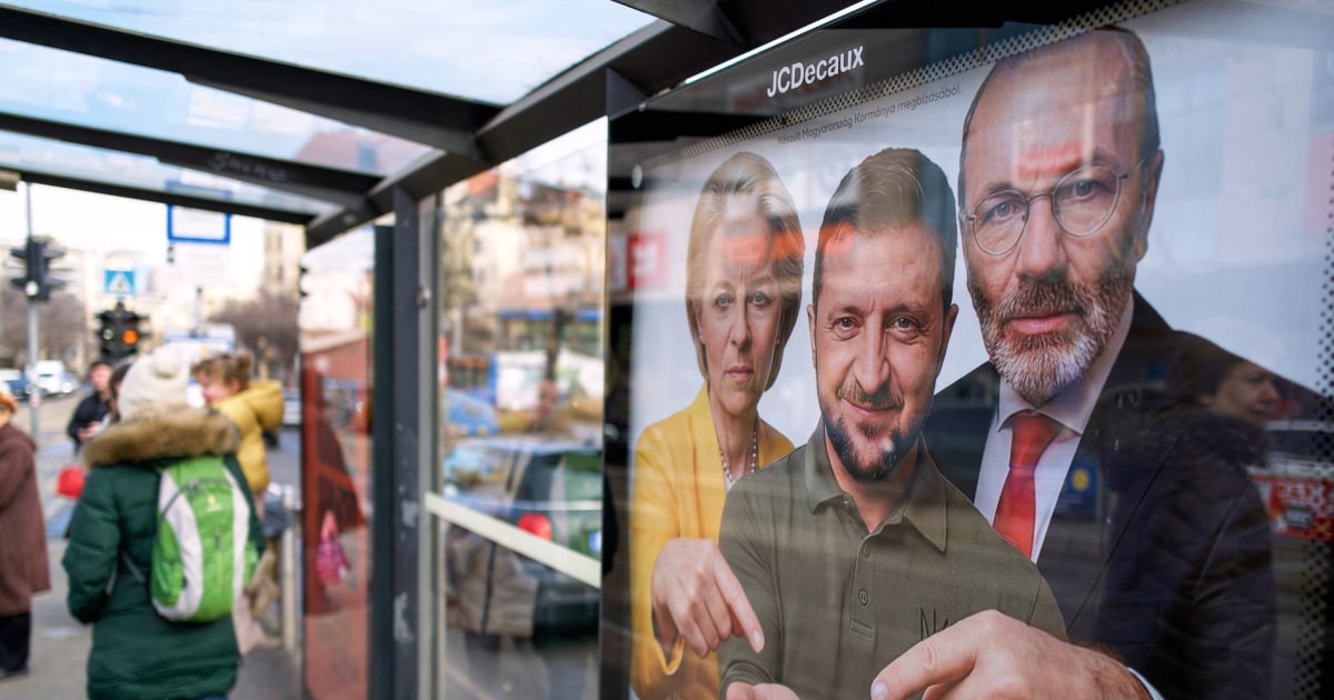 Hungary's Viktor Orbán stakes his reelection on anti-Ukraine message