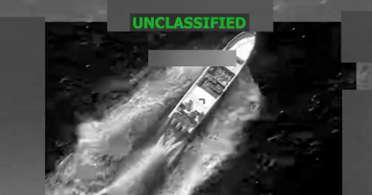 U.S. strike on alleged drug boat kills 2 and leaves a survivor