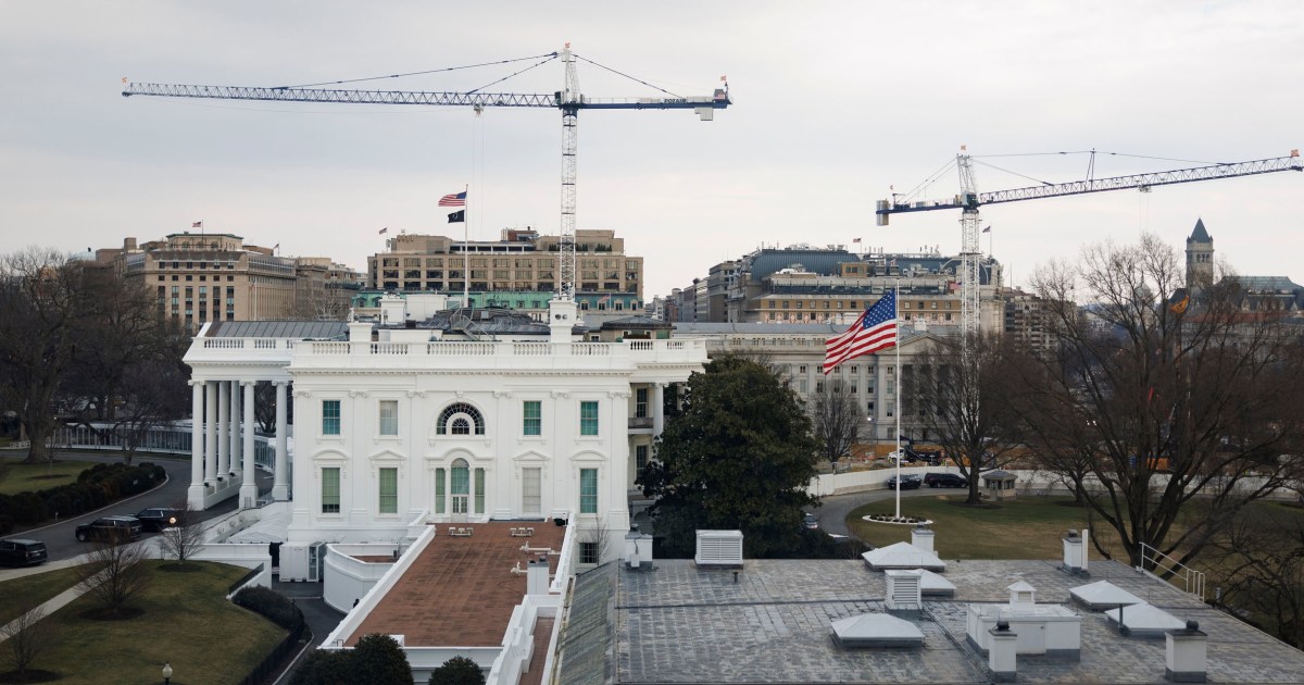 Federal judge temporarily blocks further demolition of the White House for Trump's ballroom